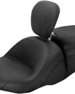 Lowdown Plain Vinyl 2-Up Seat w/Backrest