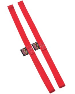 Red 1" X 18" SoftTye Soft Hook Tiedown Extension