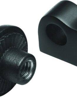 Kuryakyn Splined Peg Adapter XL Satin Black (Pair)