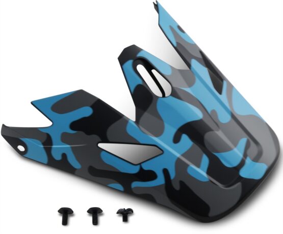 Z1R Rise Camouflage Helmet Visor Kit Blue/Gray One Size