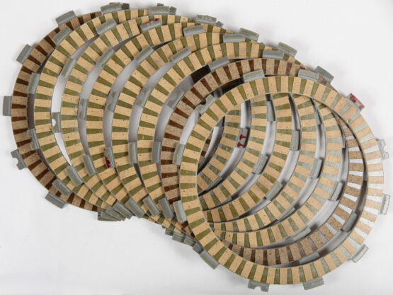 Hinson 9 Fiber Clutch Plates Kit Fits 17-20 Honda CRF450R/RX