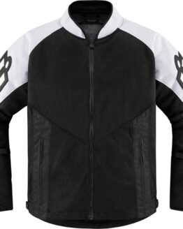 ICON Mesh AF Jacket Men's Black/White Medium