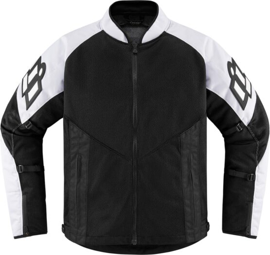 ICON Mesh AF Jacket Men's Black/White Medium