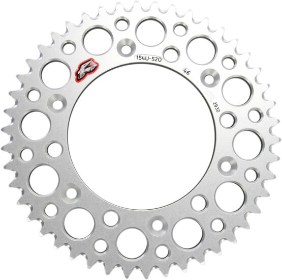 Renthal Ultralight 46T Rear Sprocket Silver 520 Chain For 96-04 XR400R