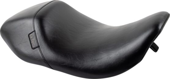 Bare Bones Smooth Vinyl Solo Seat Black Upfront