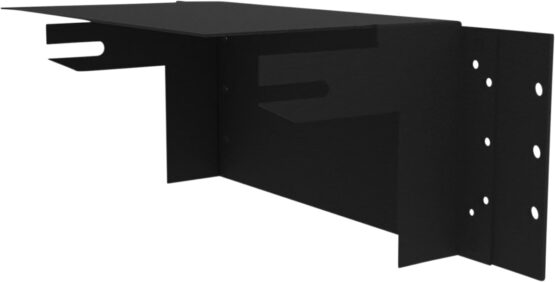 Saddle Tramp Amp Mounting Bracket Black For 1998-2013 Harley FLH - Image 4