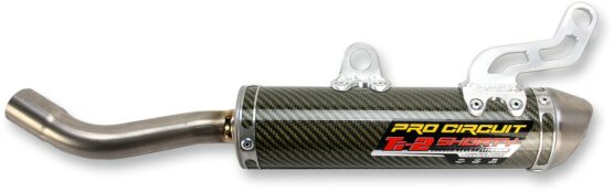 Ti-2 Shorty Carbon Slip On Exhaust Silencer