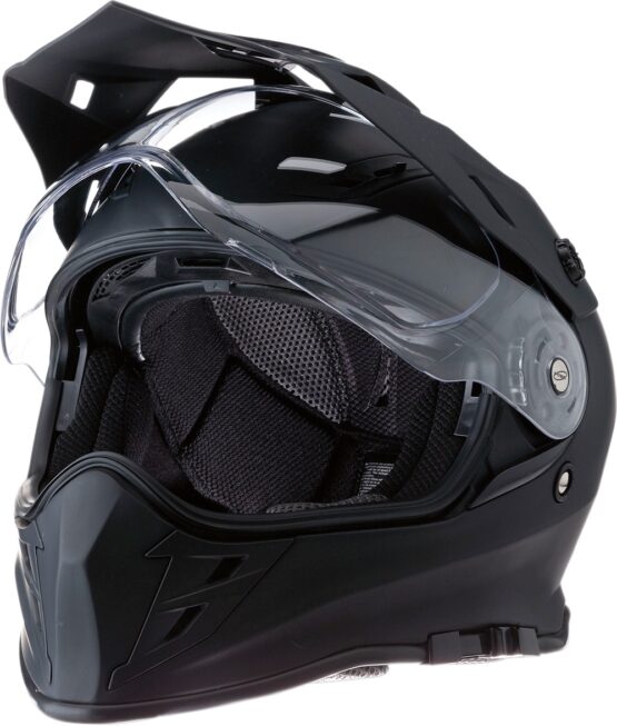 Range Solid MIPS Full Face Dual-Sport Helmet Matte Black Large - Image 4