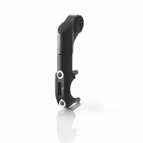 Rizoma Universal Handlebar Mirror Mount Kit Black