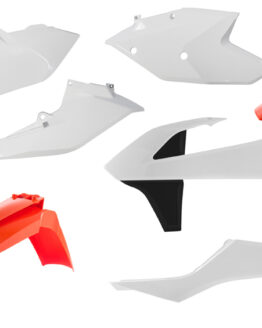 Full Plastic Kit - White/Orange/Black Original 2017
