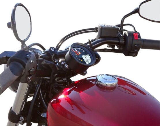 Black Bezel Tnt-B Multi-function Speedo & Tach Gauge - Image 2