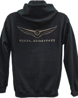 Factory Effex Men's Gold Wing Icon Zip Hoody Black XL