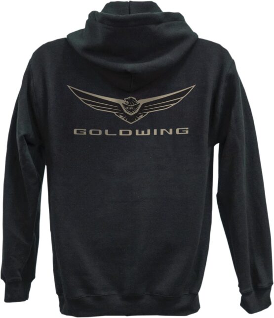Factory Effex Men's Gold Wing Icon Zip Hoody Black XL