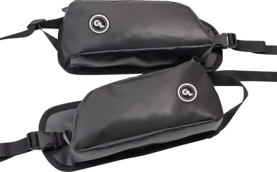 Giant Loop Pannier Pockets 4L Black Motorcycle Tank Bag Pair