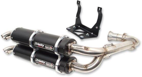 Stage 5 Full Exhaust - Black Mufflers