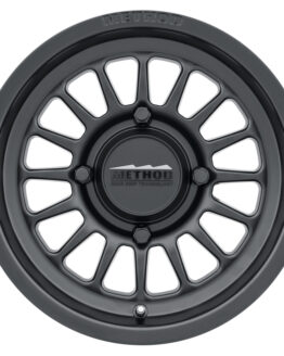 MR411 Bead Grip 14x7 / 4+3/13mm Offset / 4x136 / 106.25mm CB Matte Black Wheel