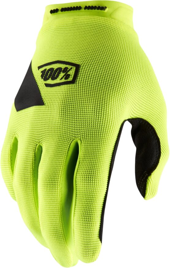100 Percent Ridecamp Gloves Fluo Yellow Large Offroad