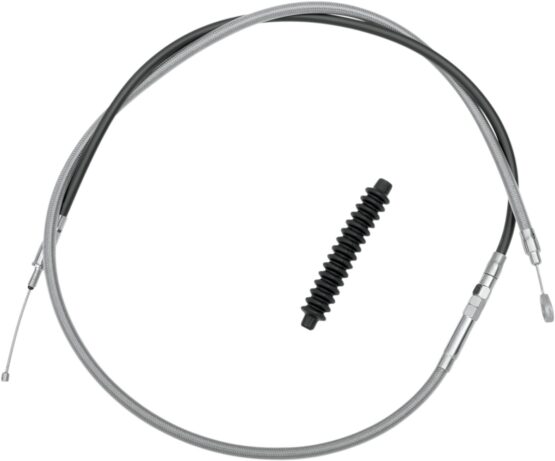 Drag Specialties Braided Stainless Clutch Cable 68-15/16in For Harley