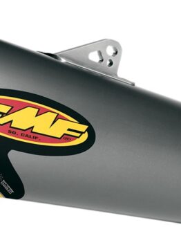 Q4 Hex Muffler Slip On Exhaust w/ S/A