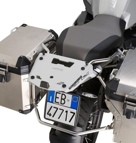 Monokey/Monolock Rear Rack Case Hardware Black For 14-21 BMW R1200/1250 GS Adv - Image 2