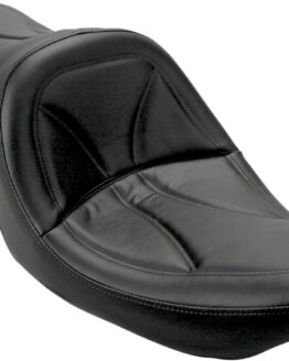 King Plain 2-Up Seat Black Gel