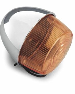 FX Type Turn Signal Lamp Chrome/Amber by Chris Products