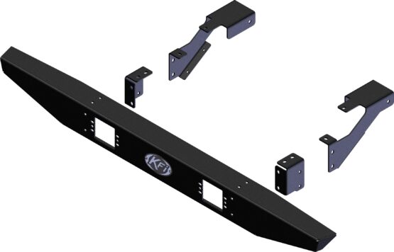 KFI Rear Formed Bumper Black for Polaris Ranger Midsize