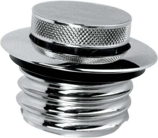 Drag Specialties Pop-Up Gas Cap Non-Vented Chrome For Harley Softail - Image 2