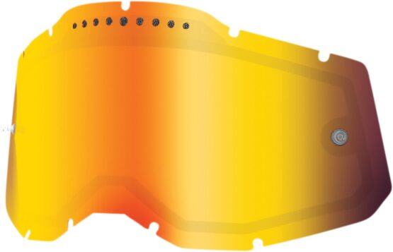 100% 2.0 Replacement Dual Lens Red Mirror