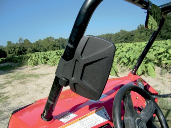 Moose Offroad UTV Side View Mirrors Rectangle Black 1.5in Clamp Pair - Image 4