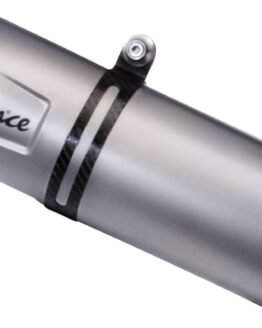 LeoVince LV One EVO Slip-On Muffler Silver For Aprilia Tuareg 660