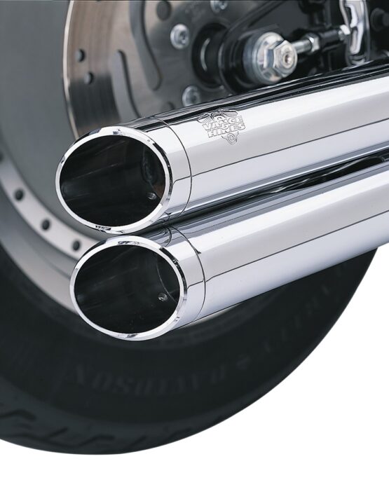 Slash-Cut End Caps Chrome - Image 2