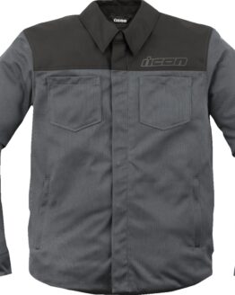 ICON Upstate Mesh CE Jacket Gray Men's Size S