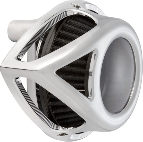Arlen Ness Clear Tear Air Cleaner Kit Chrome For Harley FLHX FLTRX 2024+