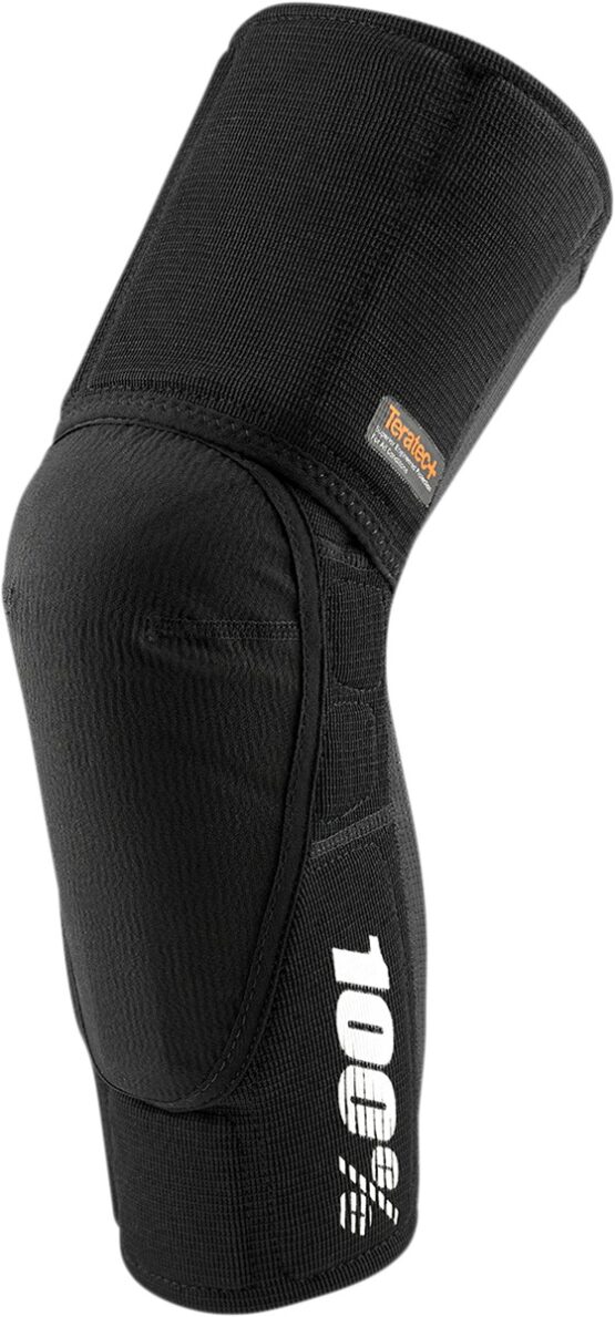100% Teratec Plus Knee Guards Black Small Unisex
