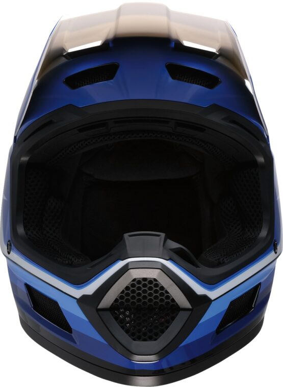Z1R Youth Dirt Maxx Vortex Helmet Blue/White Medium - Image 3