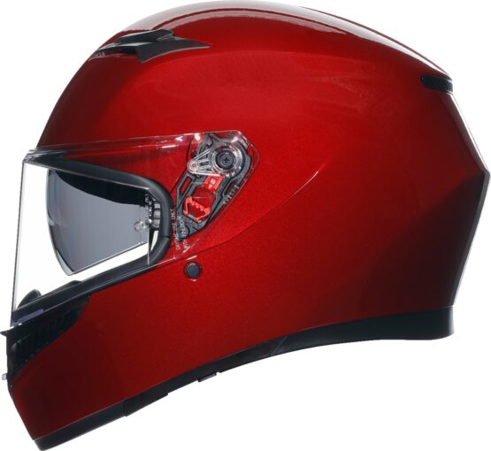 AGV K3 Mono Full Face Helmet Red Gloss Small - Image 4