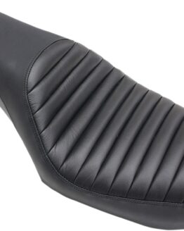 Profiler Tuck and Roll Leather 2-Up Seat Black Gel Lowest
