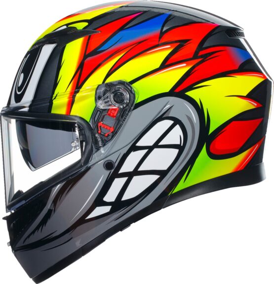 AGV K3 Birdy 2.0 Full Face Helmet XL Multi-Color - Image 3