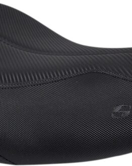 GP-V1 Plain Carbon Fiber Solo Seat Black Gel