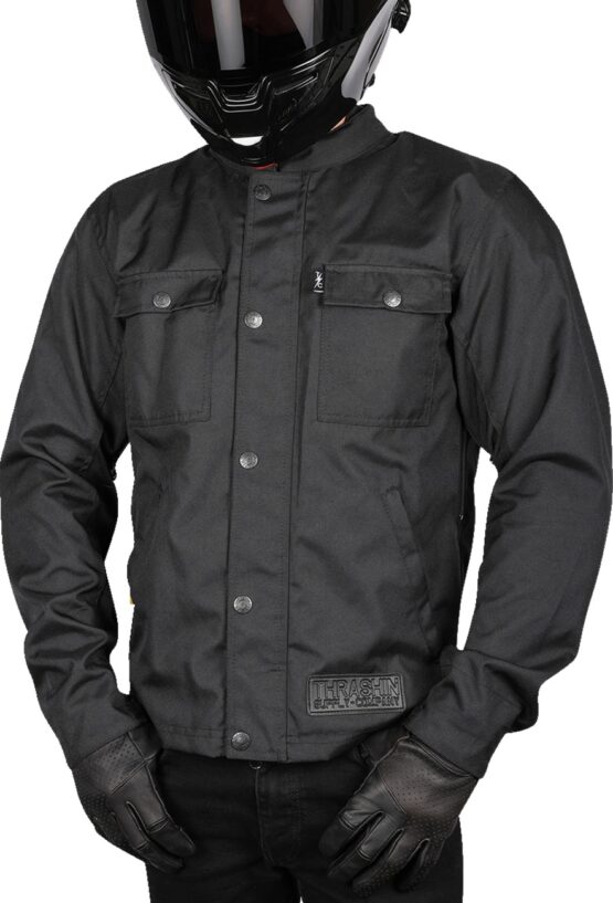 Thrashin Supply Atlas v2 Riding Jacket Black Men's Medium