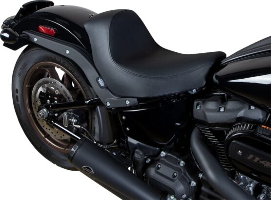 Drag Specialties Solo Seat Smooth Black For Harley Low Rider S/ST/FXLR - Image 3