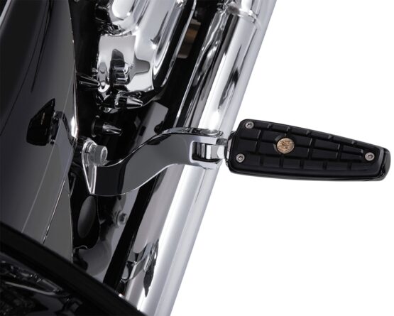 CIRO CMX Footpegs Black Pair For Harley Male Mount 1987-2024 - Image 2