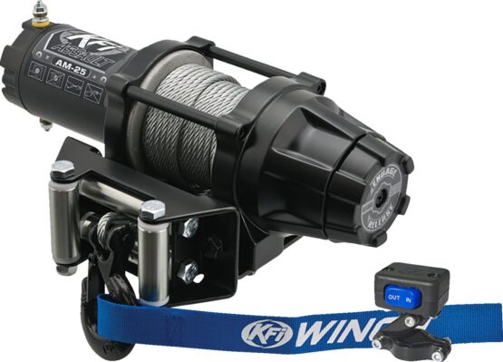 KFI Assault Series Winch 2500 lbs. - Metal Cable - Image 2