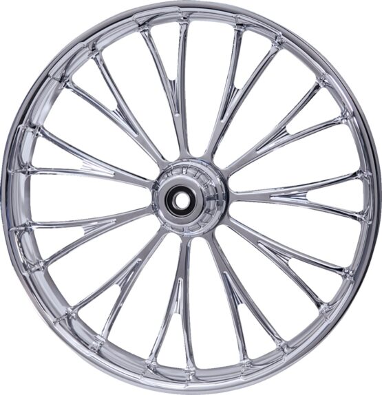 RC Components Dynasty Front Wheel Dual Disc ABS Chrome 21x3.5 For Harley