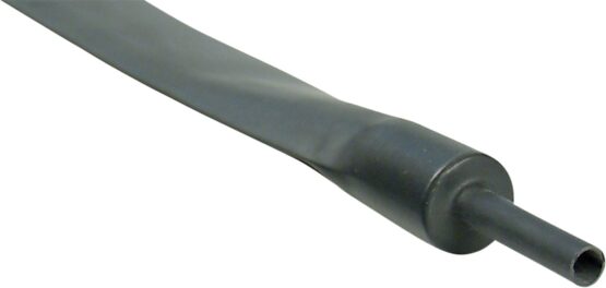 DEI Hi-Temp Shrink Tubes Black 1in x 4ft Polyolefin