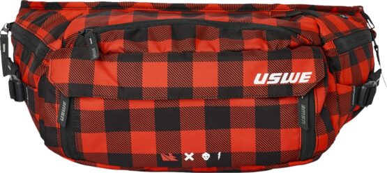 USWE Waist Hip Pack 6L Flannel Red