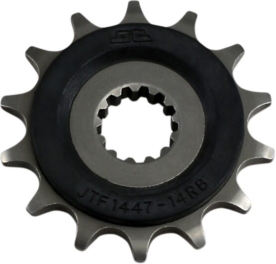 JT Steel Front Sprocket 14T-520 w/ Rubber Damper For 12-17 Suzuki GW250