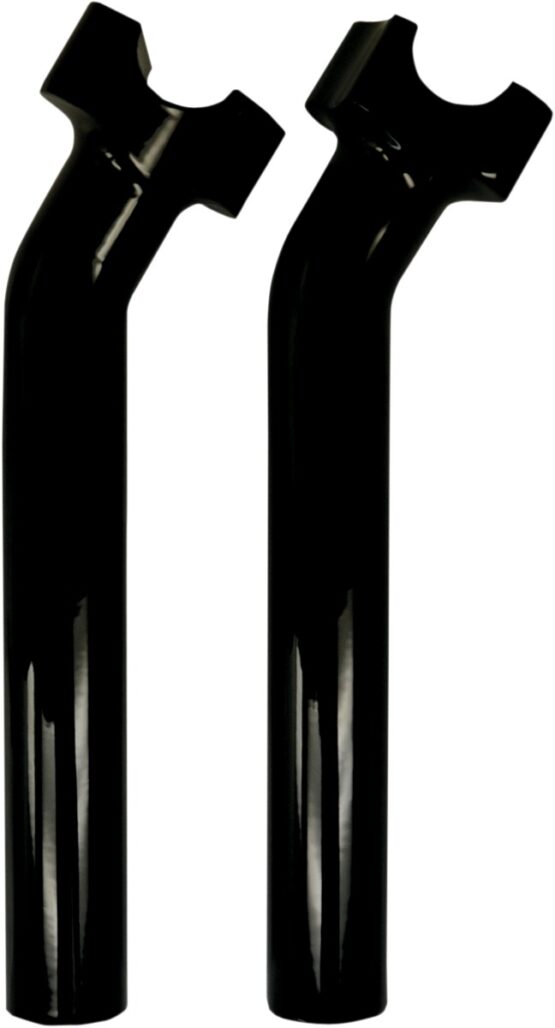 Drag Specialties Buffalo 9.5in Pullback Handlebar Risers Black Gloss