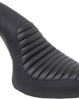 Profiler Tuck and Roll Leather 2-Up Seat Black Gel Low